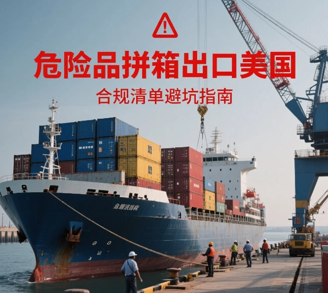 危險品拼箱出口美國？這份合規(guī)清單一定要知道！