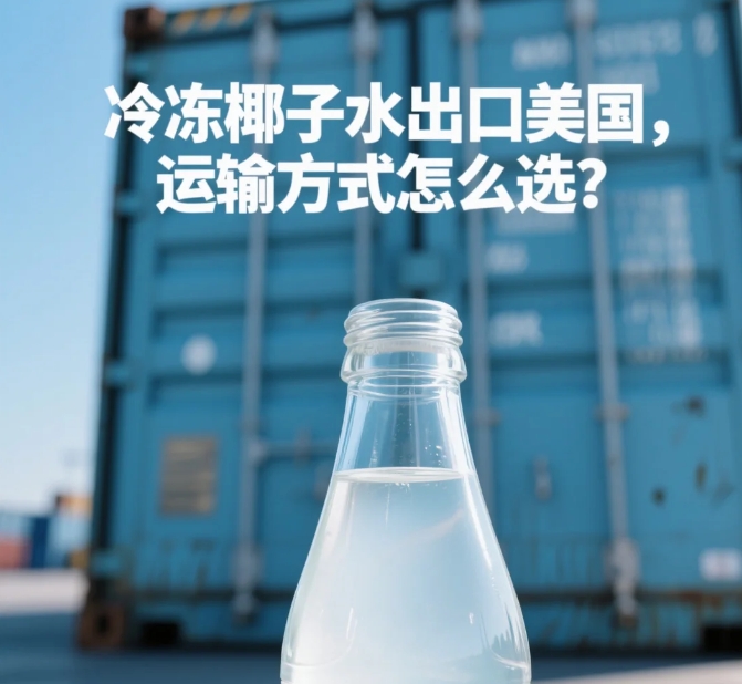 冷凍椰子水出口美國