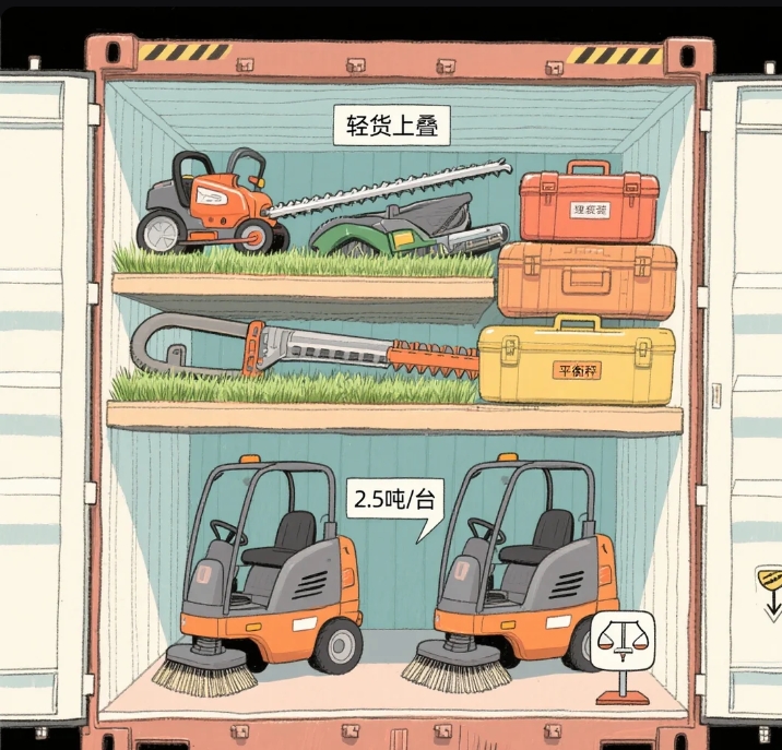 清掃車出口美國