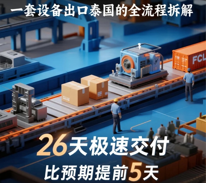 自動化包裝與灌裝設(shè)備出口泰國